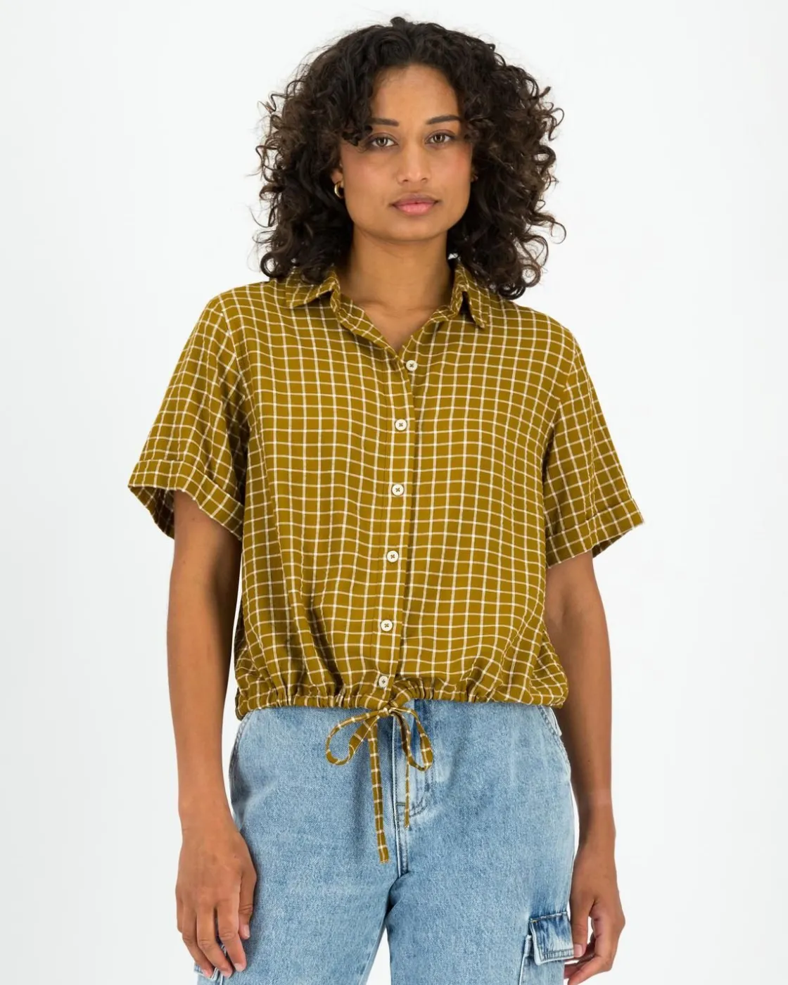 Women Old Khaki Shirts & Blouses>Women'S Penny Check Shirt