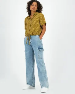 Women Old Khaki Shirts & Blouses><noscript><img width=