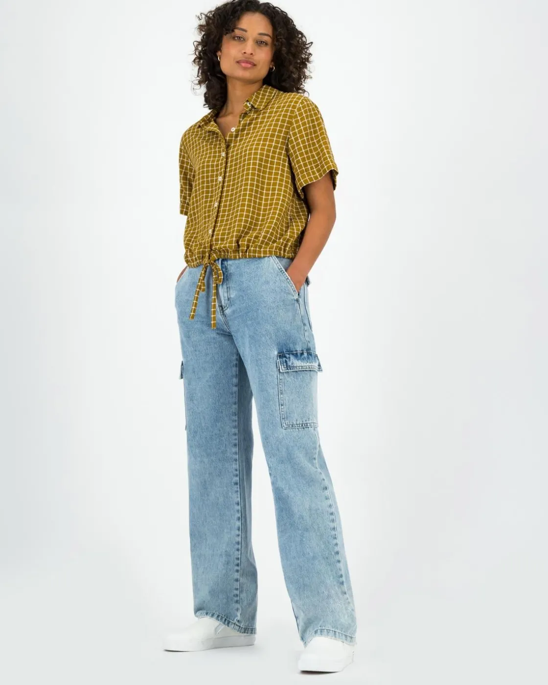 Women Old Khaki Shirts & Blouses>Women'S Penny Check Shirt