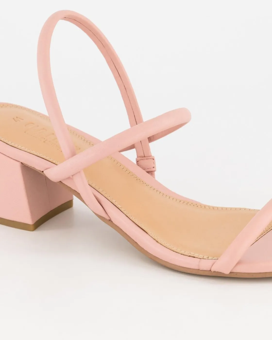 Women Old Khaki Wedges & Flats>Women'S Perrie Leather Heel