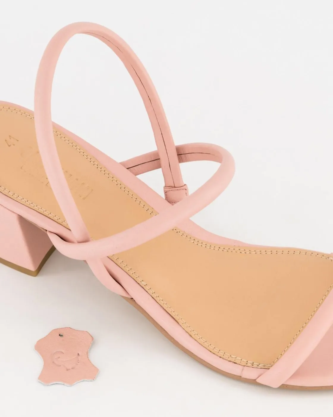 Women Old Khaki Wedges & Flats>Women'S Perrie Leather Heel