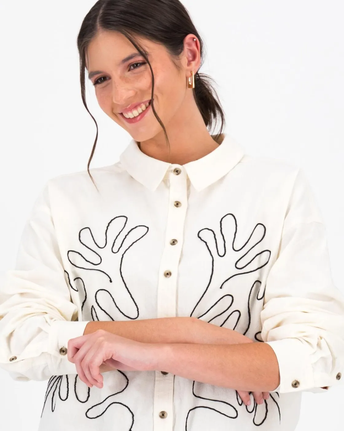 Women Old Khaki Shirts & Blouses>Women'S Petra Overshirt