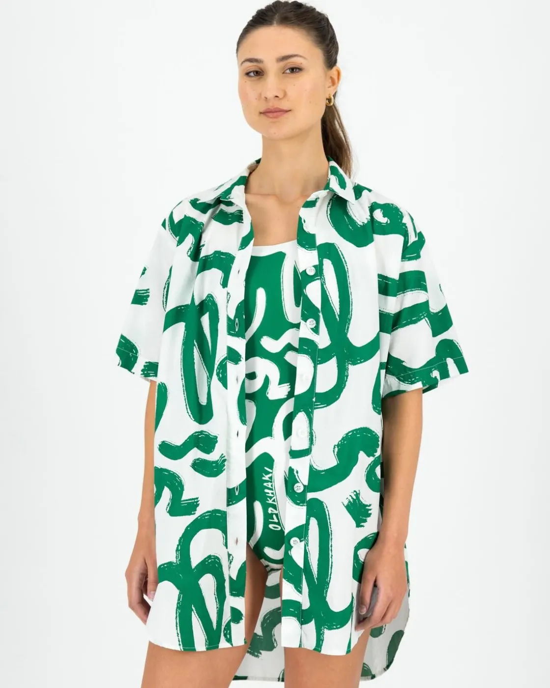 Women Old Khaki Shirts & Blouses>Women'S Priya Longer-Length Shirt