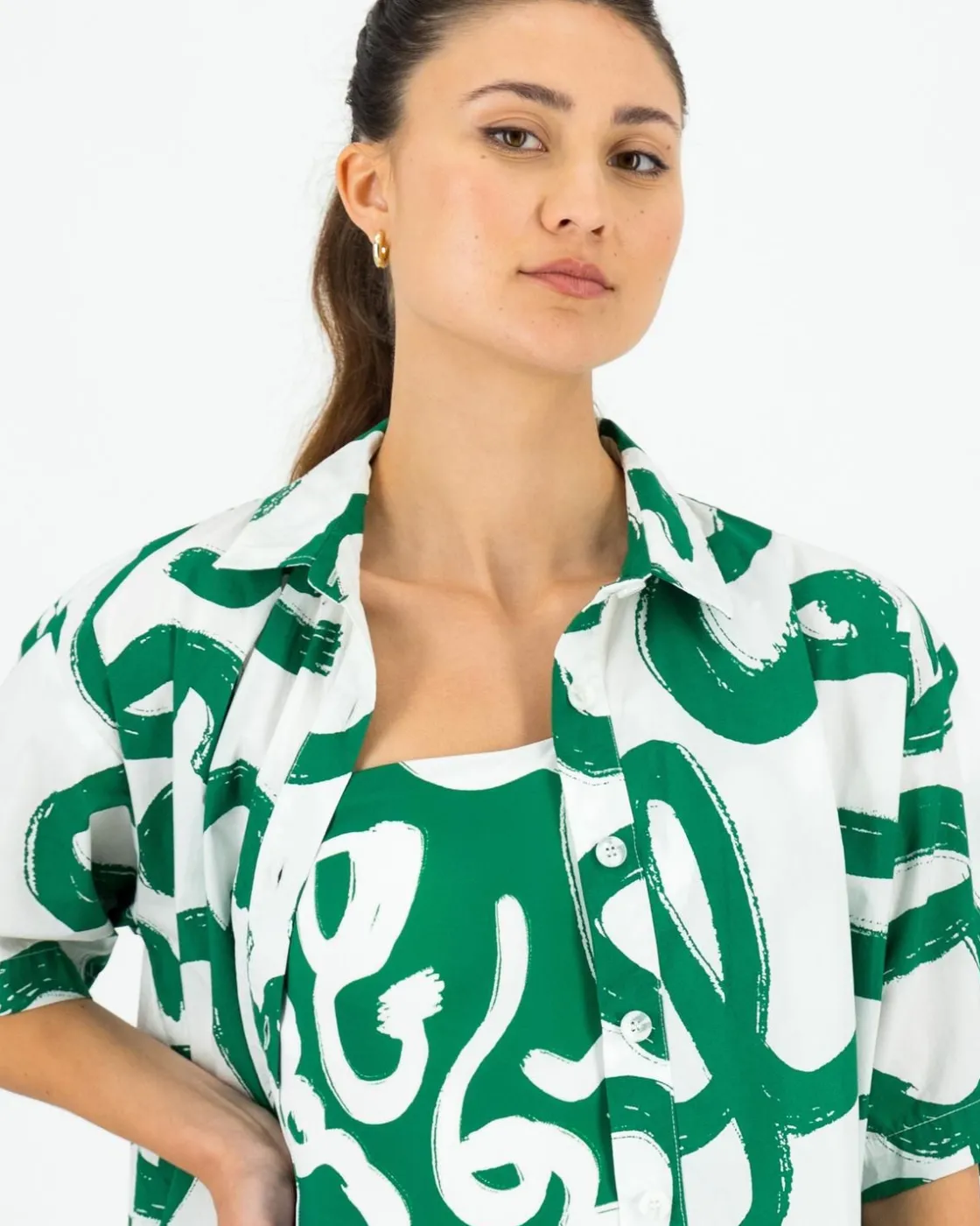 Women Old Khaki Shirts & Blouses>Women'S Priya Longer-Length Shirt