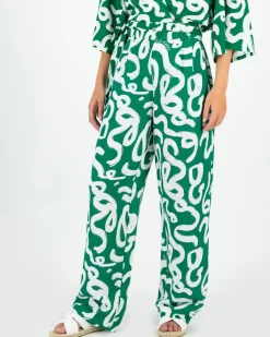 Women Old Khaki Pants>Women'S Priya Printed Linen Pants