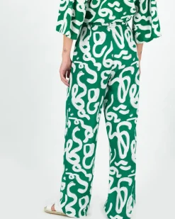 Women Old Khaki Pants>Women'S Priya Printed Linen Pants