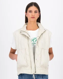 Women Old Khaki Jackets>Women'S Rachel Quilted Gilet