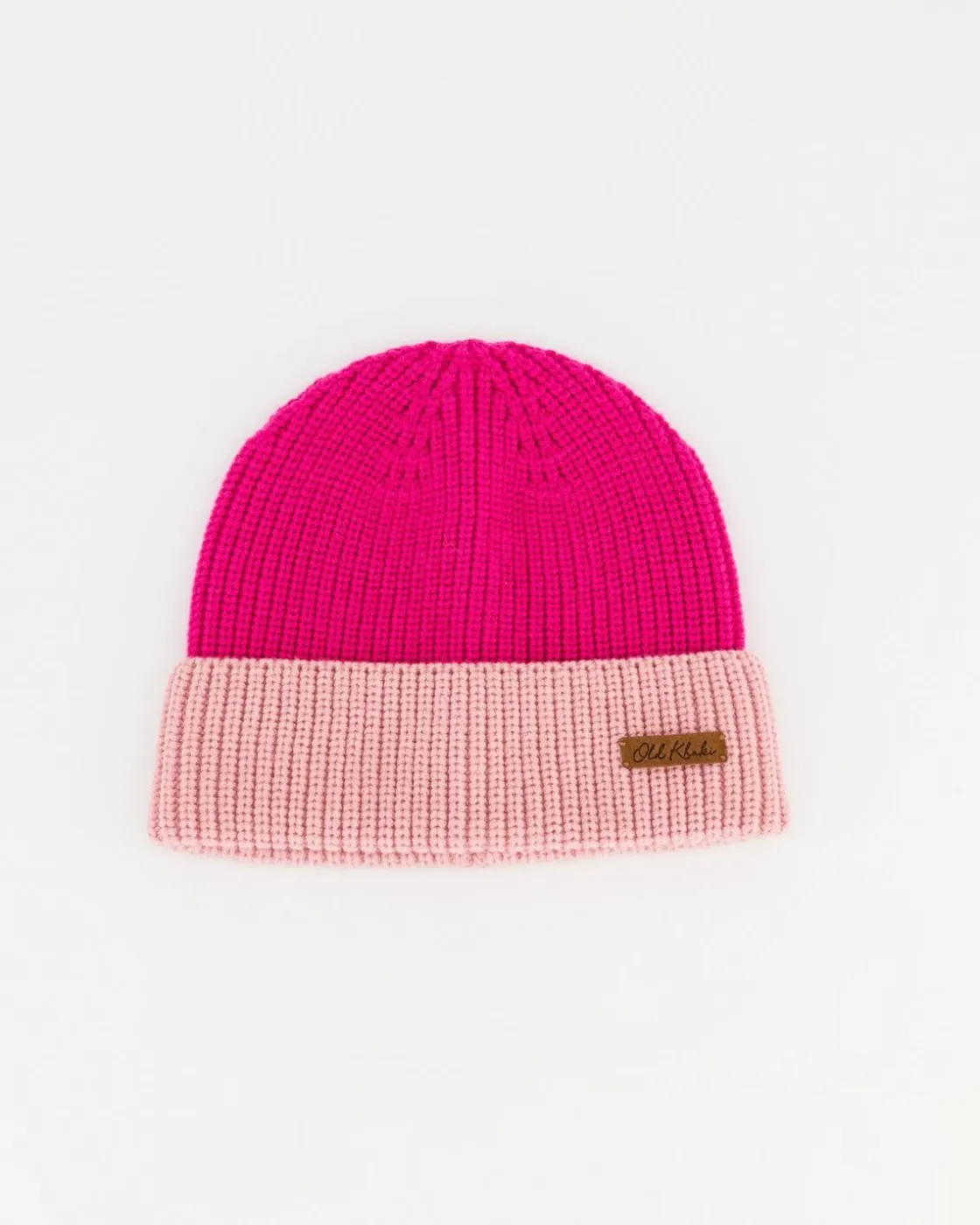 Women Old Khaki Beanies, Hats & Caps>Women'S Resa Two-Tone Ribbed Beanie