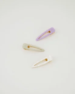 Women Old Khaki Hair Accessories>Women'S Rossa Hair Clips (3-Pack)