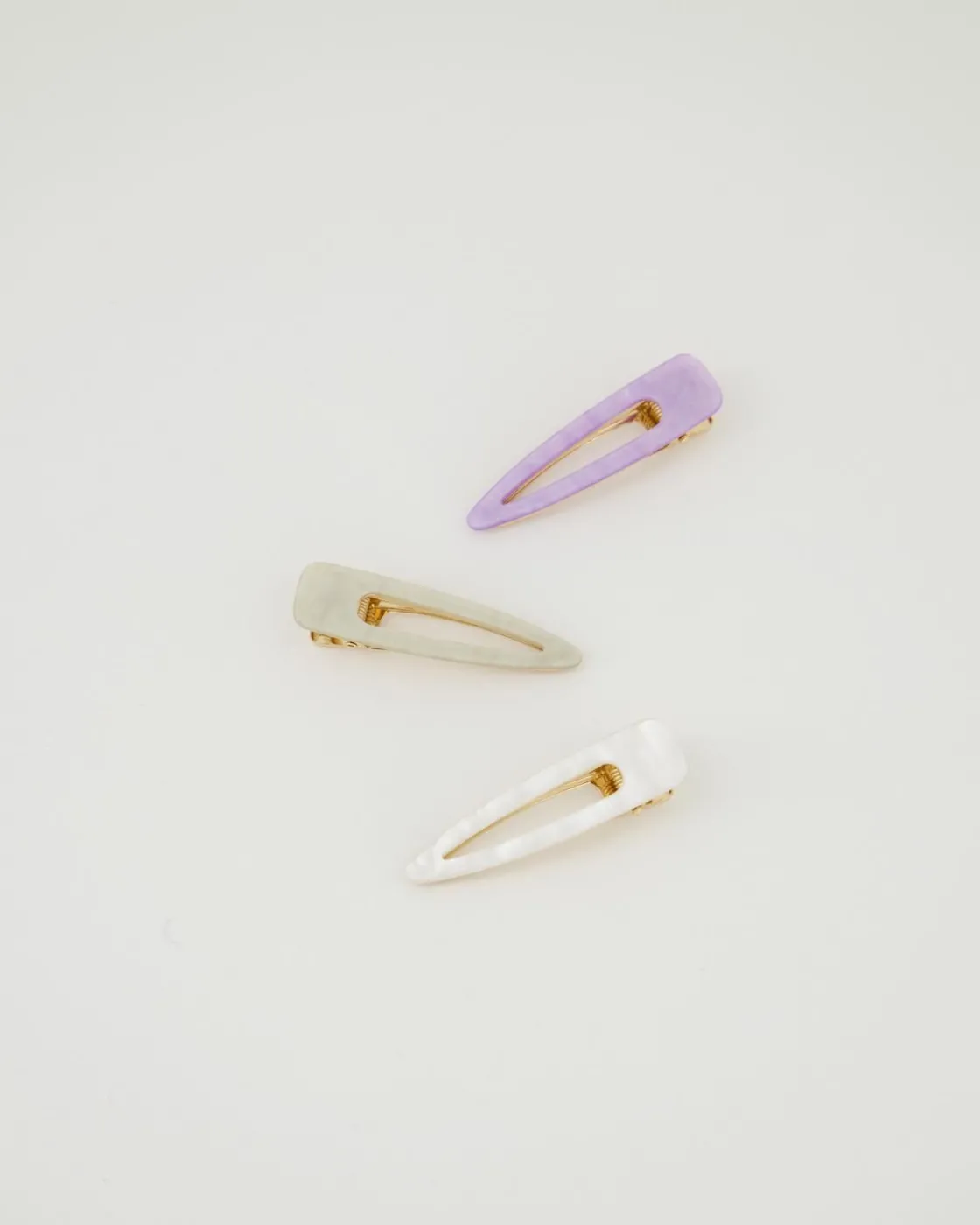 Women Old Khaki Hair Accessories>Women'S Rossa Hair Clips (3-Pack)
