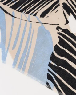 Women Old Khaki Scarves & Kimonos>Women'S Rozel Animal Print Scarf