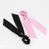 Women Old Khaki Hair Accessories>Women'S Sane Long Bow Scrunchies 2-Pack