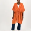Women Old Khaki Scarves & Kimonos>Women'S Shani Embroidered Kimono