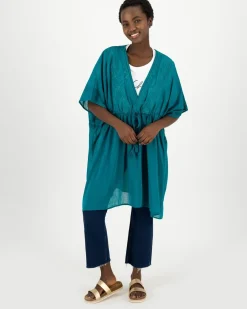 Women Old Khaki Scarves & Kimonos><noscript><img width=