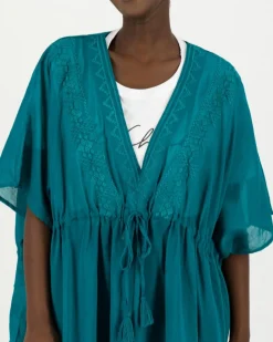 Women Old Khaki Scarves & Kimonos><noscript><img width=