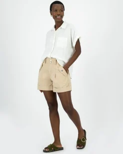 Women Old Khaki Shorts><noscript><img width=