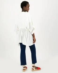 Women Old Khaki Scarves & Kimonos>Women'S Sienna Ladder Lace Trim Kimono