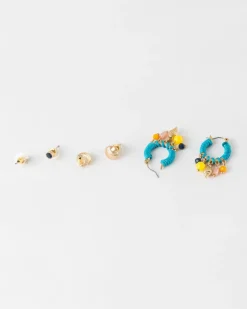 Women Old Khaki Jewellery>Women'S Stud & Hoop Earrings 3-Pack