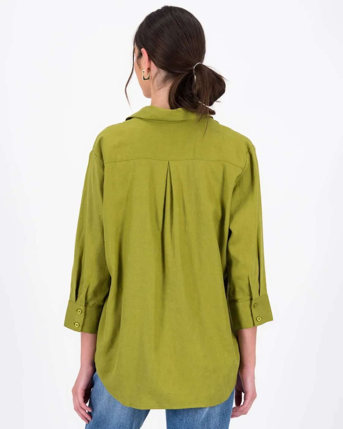 Women Old Khaki Shirts & Blouses>Women'S Terry Relaxed Fit Shirt-