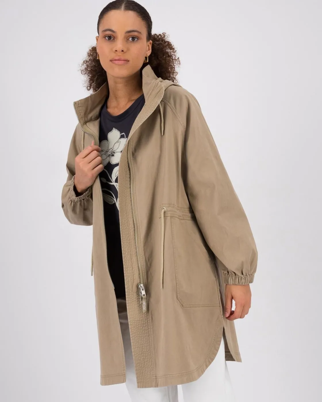 Women Old Khaki Jackets>Women'S Thembi Mid-Length Parka