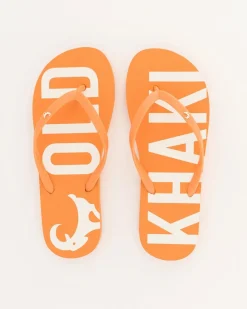 Women Old Khaki Flip-Flops><noscript><img width=