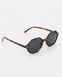 Women Old Khaki Sunglasses>Women'S Tortoiseshell Octagonal Sunglasses