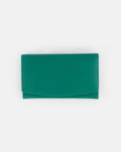 Women Old Khaki Bags & Purses>Zintle Fold-Over Leather Wallet