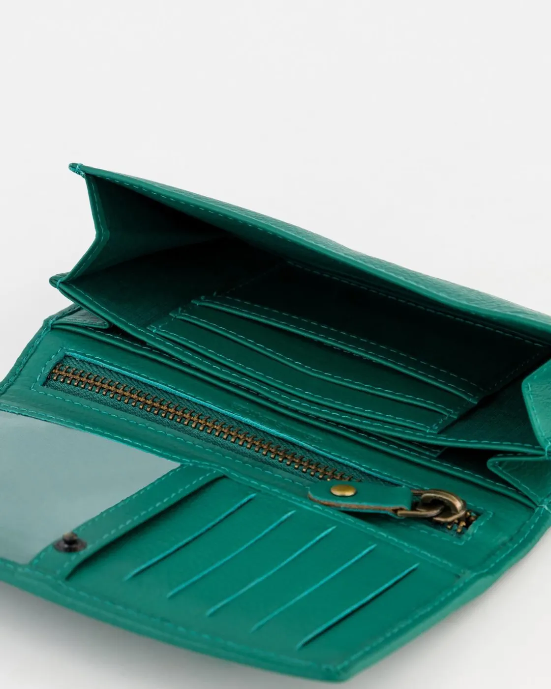 Women Old Khaki Bags & Purses>Zintle Fold-Over Leather Wallet