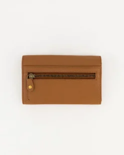 Women Old Khaki Bags & Purses>Zintle Fold-Over Leather Wallet